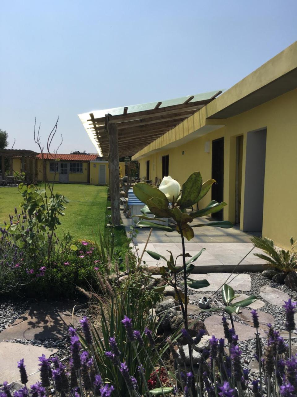 Hotel Quinta San Antonio Nopalucan de la Granja ภายนอก รูปภาพ