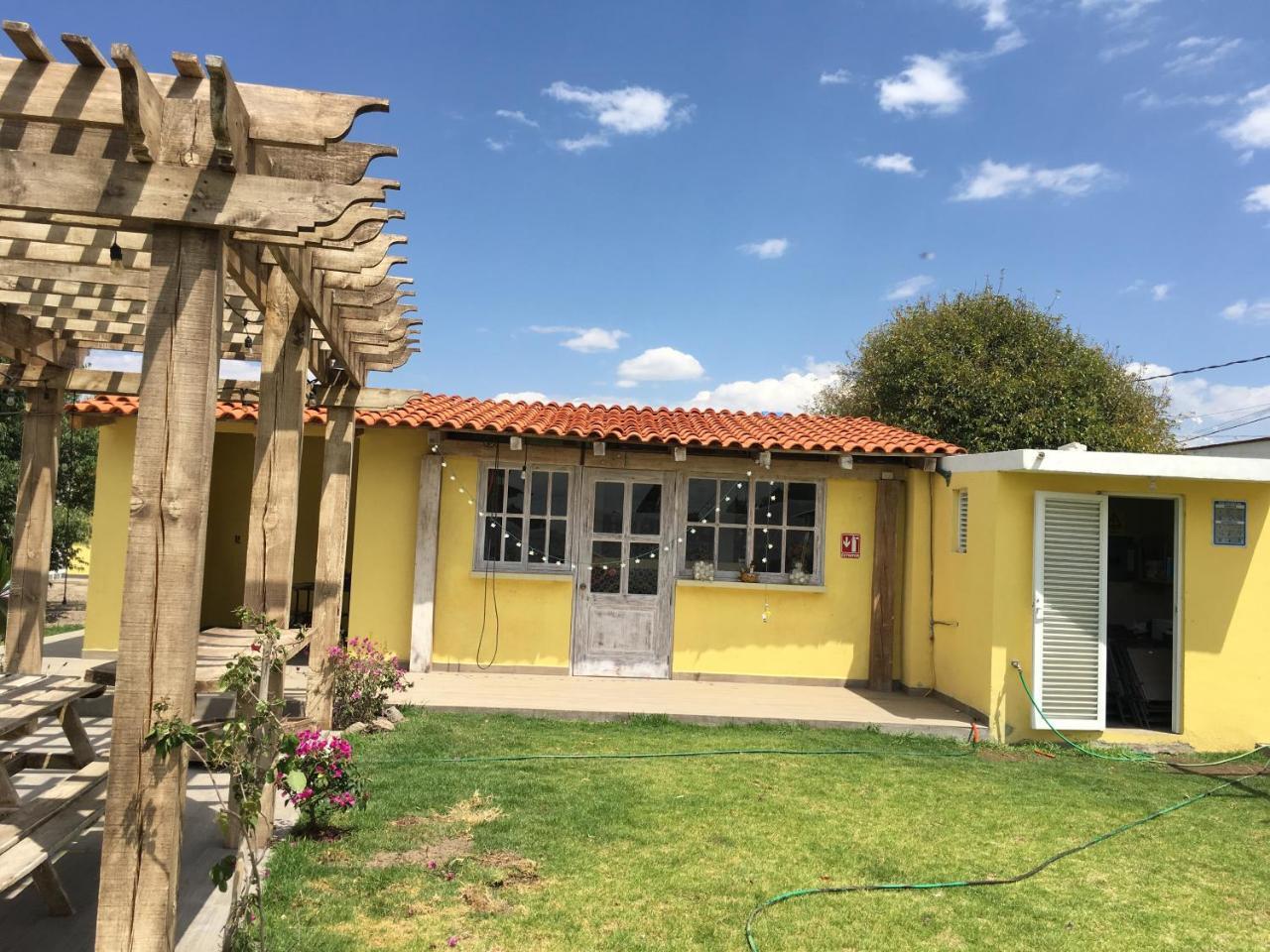 Hotel Quinta San Antonio Nopalucan de la Granja ภายนอก รูปภาพ