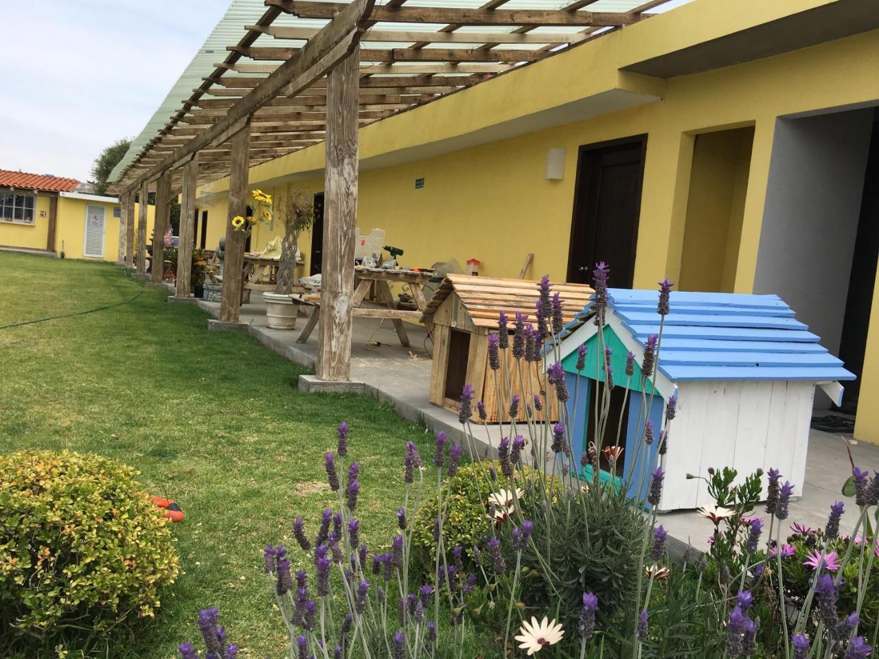Hotel Quinta San Antonio Nopalucan de la Granja ภายนอก รูปภาพ